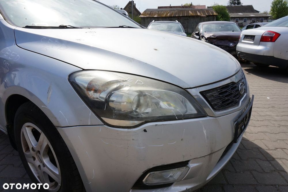 MASKA ZDERZAK BŁOTNIKI LAMPY CEED I LIFT 9S  KIA 2009-2012 SREBRNY PRZÓD KOMPLETNY - 20