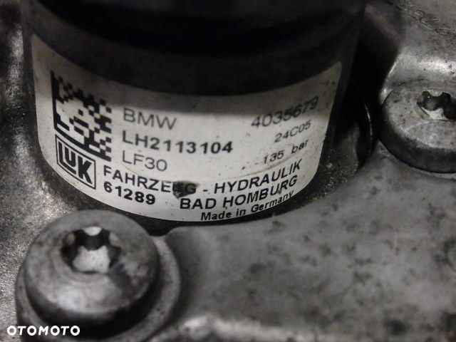 BMW E60 E61 E63 E90 E91 E92 POMPA WSPOMAGANIA 135 BAR 2113104 RAF-AUTO CZĘŚCI BMW - 4
