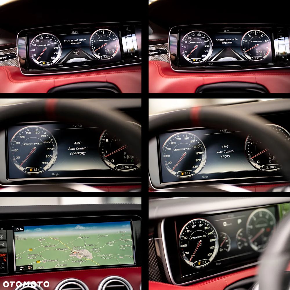 Mercedes-Benz Klasa S AMG 63 4Matic AMG Speedshift 7G-MCT - 36