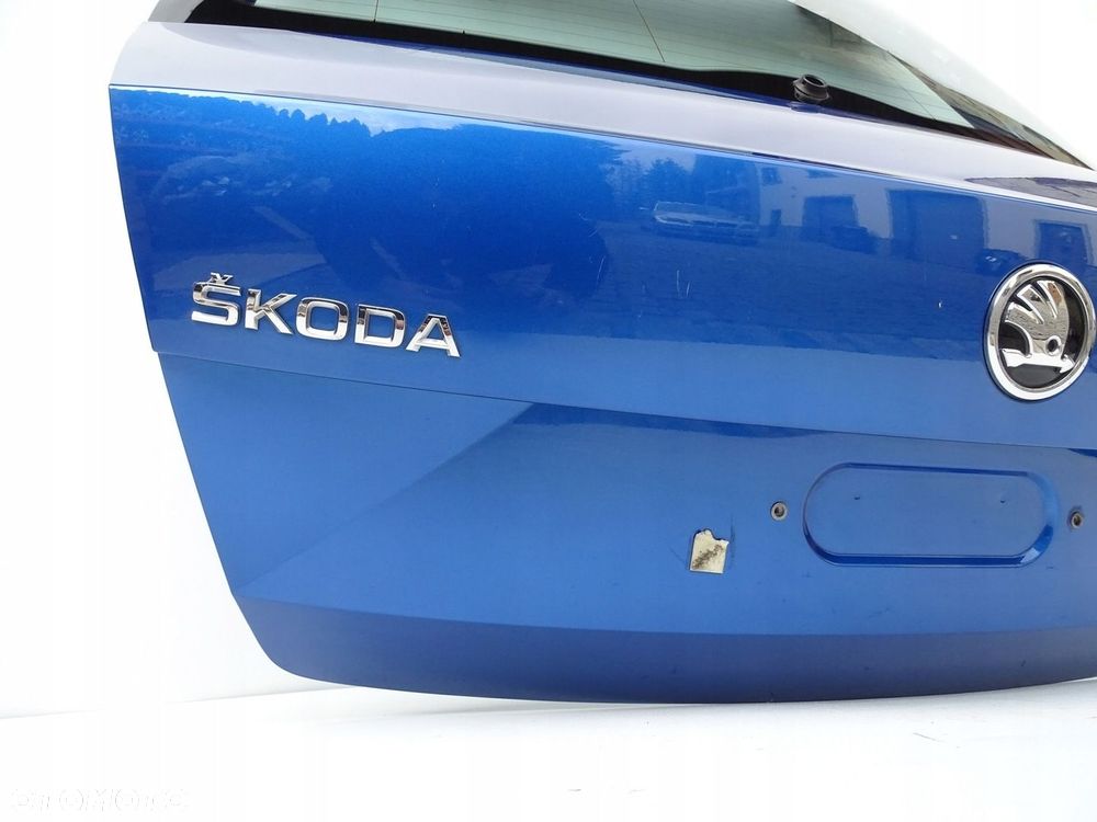 KLAPA TYŁ TYLNA BAGAŻNIKA Z SZYBĄ LF5W SKODA OCTAVIA III 5E HB LIFTBACK - 8