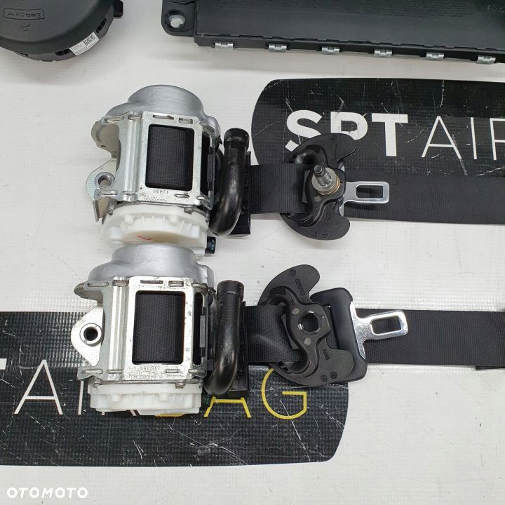 ALFA ROMEO GIULIA DESKA ROZDZIELCZA SKÓRA KONSOLA KOKPIT PULPIT PODUSZKI AIRBAG AIR BAG PASY KIT SET - 10