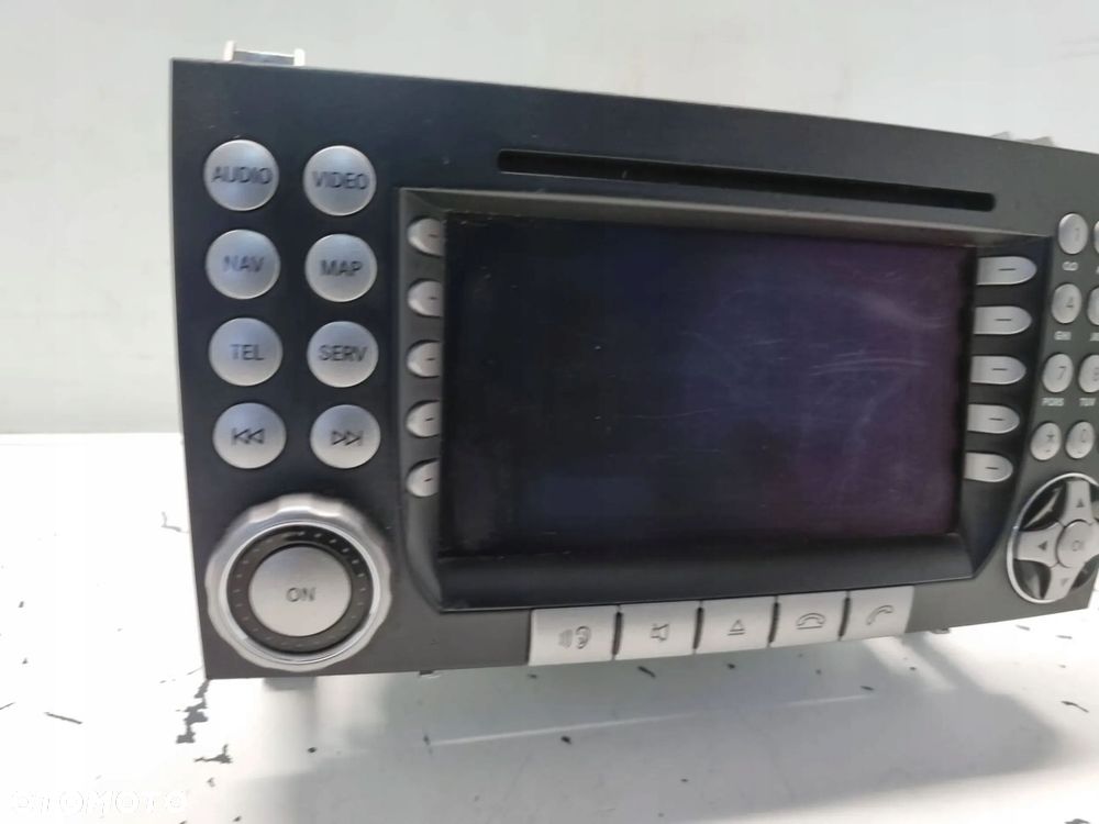 mercedes slk r171 radio radioodtwarzacz nawigacja a1718202989 - 4