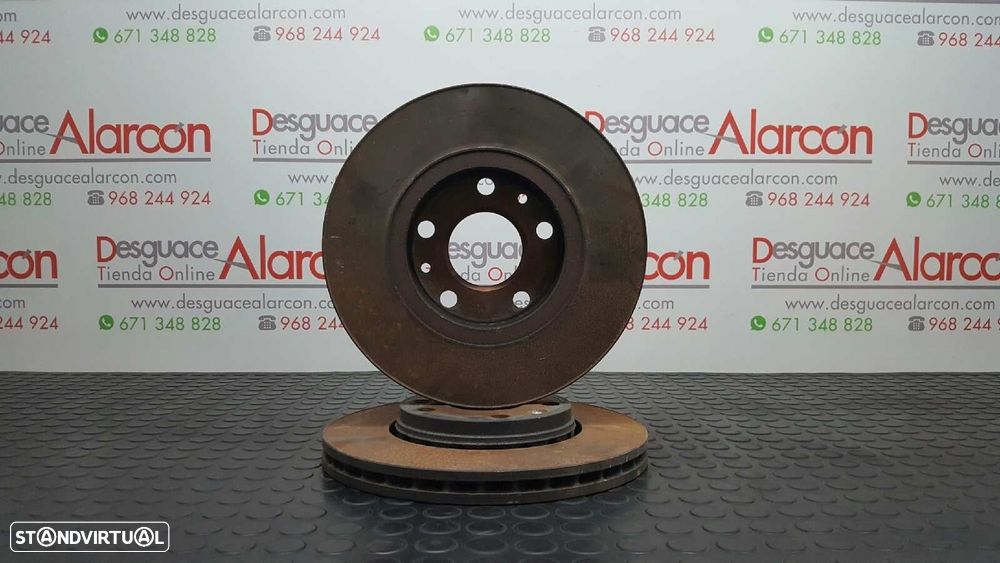 DISCO DE TRAVÃO FRENTE RENAULT MEGANE III BERLINA 5 P AUTHENTIQUE - 4