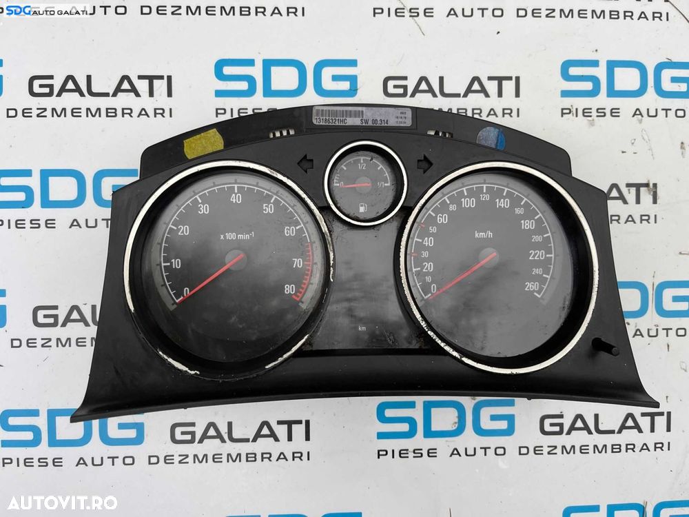 Ceas Ceasuri Cluster Instrumente Bord Opel Zafira B 1.6 2005 - 2014 Cod 13216684 [B2944] - 1