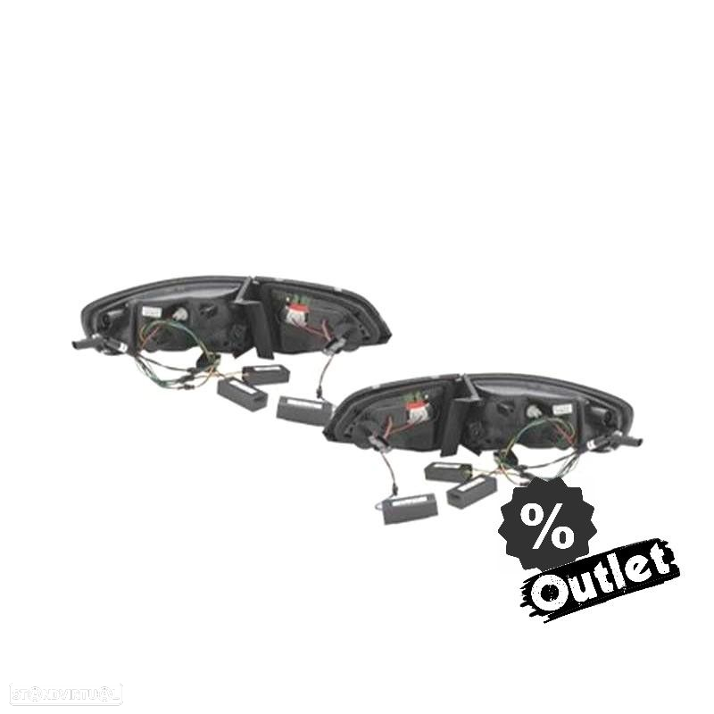 R012405C2 FAROLINS AUDI A4 B8 AVANT LEDS DINAMICO PRETOS 08-11 CARDNA TUBELIGHT - 8