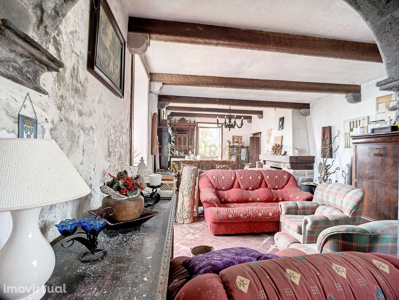Moradia T4 de Estilo Senhorial na Vila de Capelas. - Grande imagem: 5/42