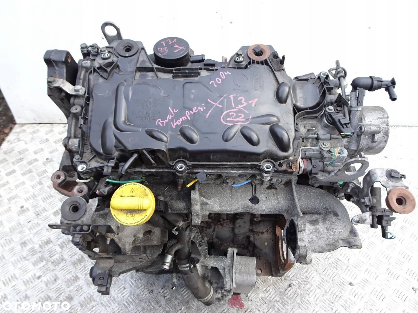 Silnik 2.0 DCI M9RC830 Nissan X-Trail T31 Koleos - 10