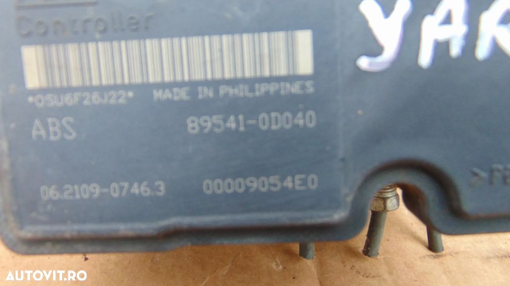 Pompa ABS Toyota Yaris an 2007 motor 1.3 benzina cod 44510-0D031 - 4