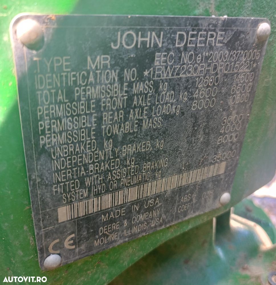 John Deere 7230 R - 12