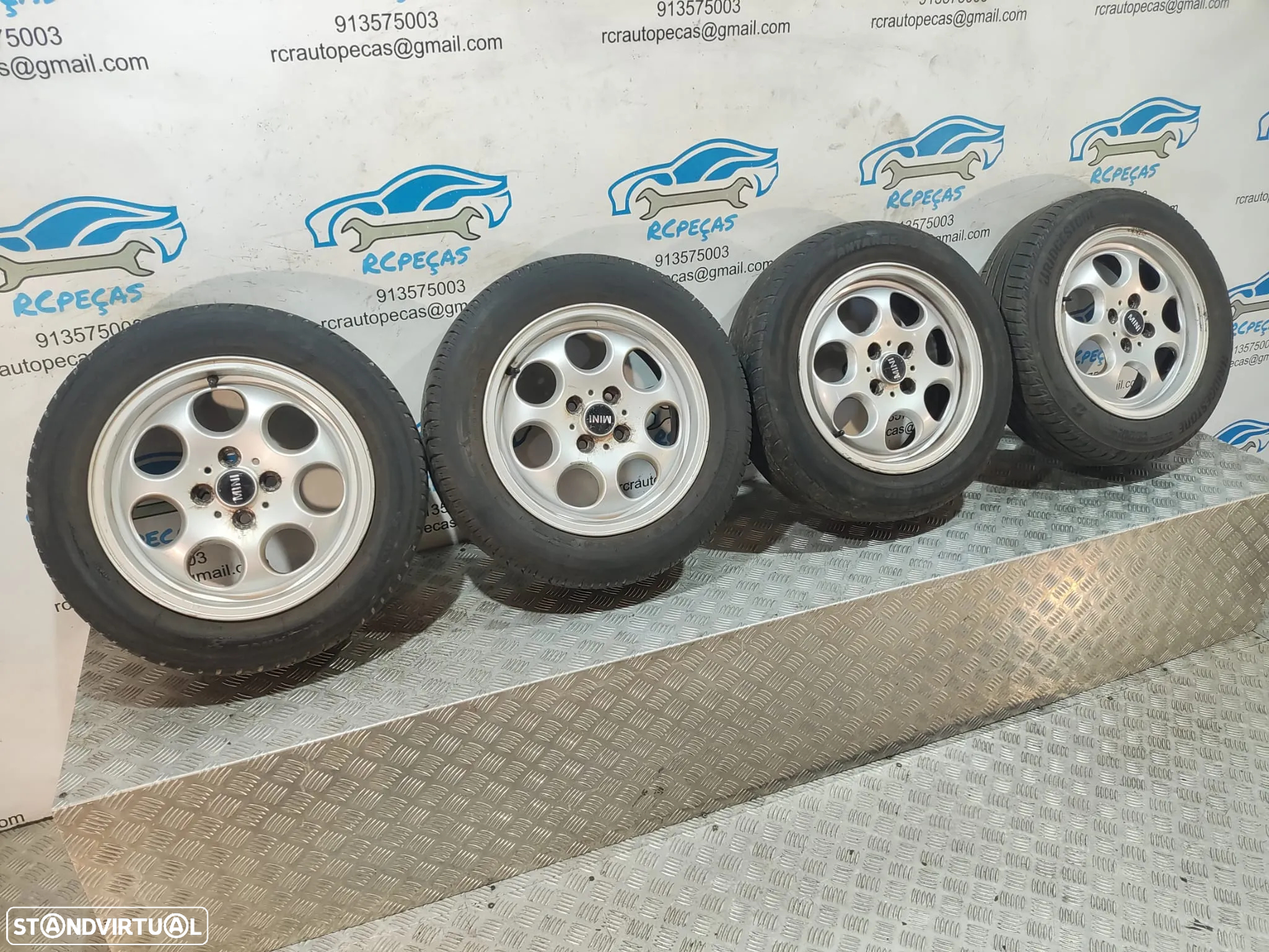 - Jantes 15 Originais Mini Cooper One 5,5J ET45 4x100 - 14