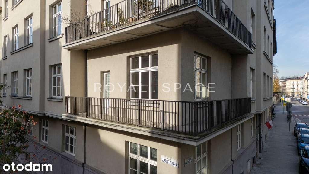 Narożny apartament z 2 balkonami w sercu Krakowa!