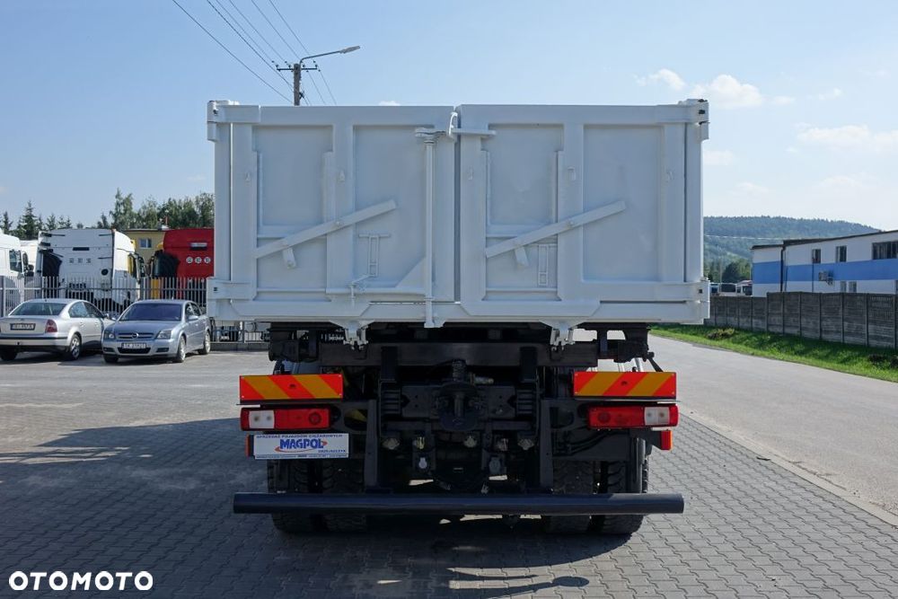 Renault KERAX 440 6X4 / MANUAL / WYWROTKA / DWUSTRONNA / KLAPO-DRZWI / HYDROBURTA / HDS FASSI F215C - 10