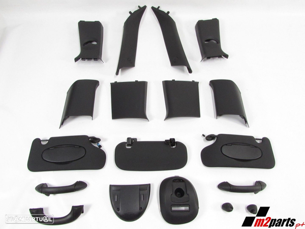 Conjunto Acessórios Teto Seminovo/ Original MINI MINI COUNTRYMAN (R60)