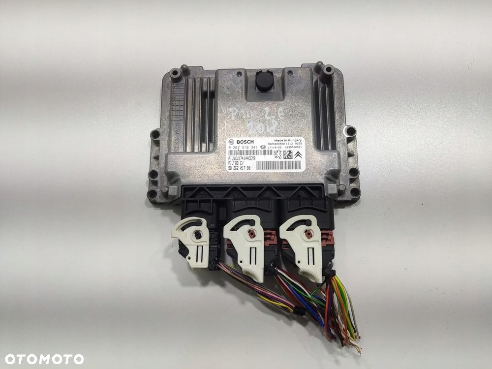 STEROWNIK KOMPUTER SILNIKA PARTNER ELECTRIC E-BERLINGO 2014-2018 9826201780 - 2