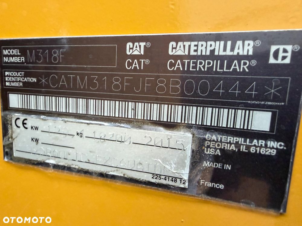 Caterpillar M318F M 318 F - 25