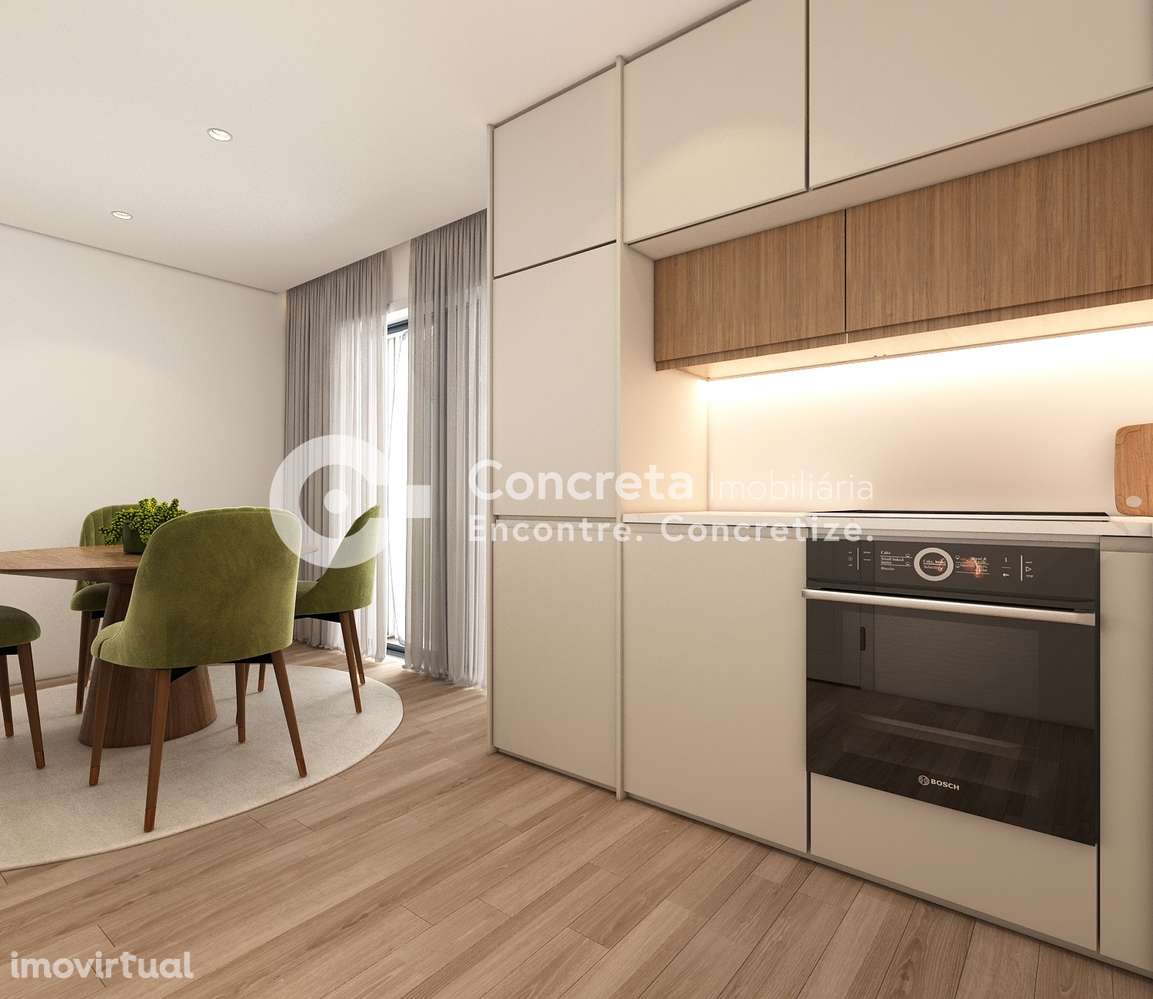 Apartamento T1 novo em Barcelos - Grande imagem: 2/7