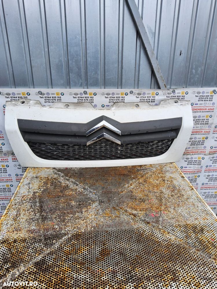 Grila fata Citroen Jumper 2006-2014 grila bara fata faruri Citroen Jumper - 1