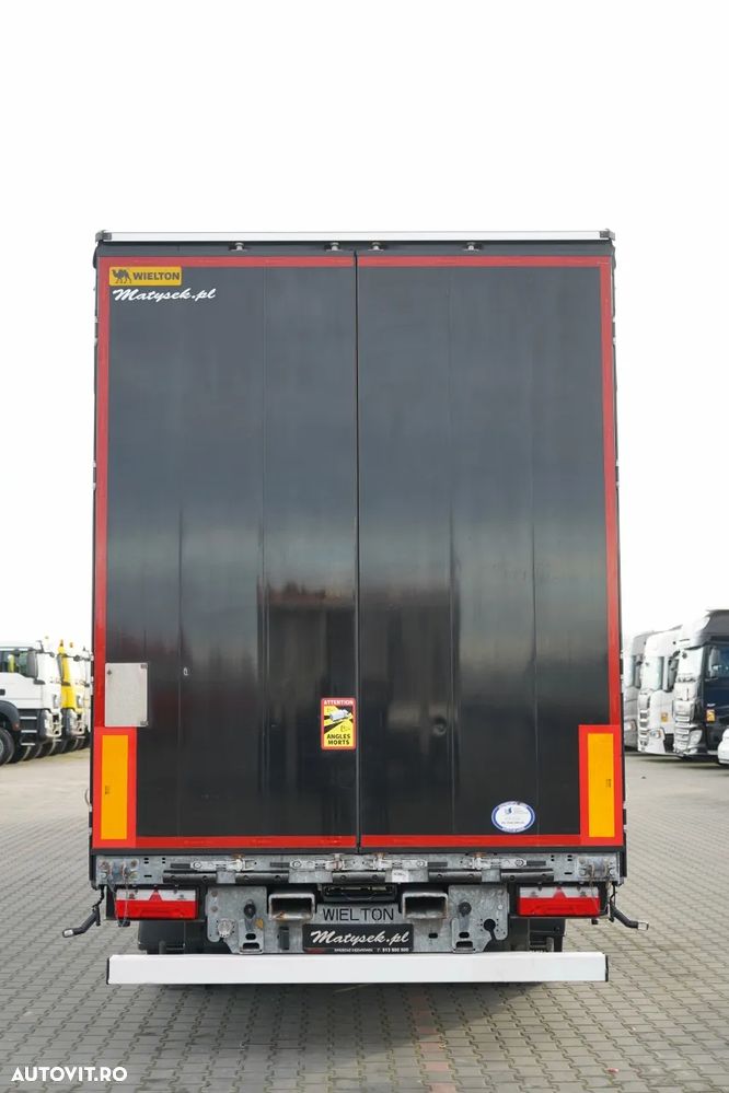 MAN TGX 26.480 / COMBINAȚIE TANDEM 120 M3 / TRAVERSE / MEGA / 6X2 / I-PARK COOL / PUNȚĂ RIDICATĂ / CĂPTUȘEALĂ CĂRUȚ / + REMORCĂ WIELTON / PUNȚI SAF - 13