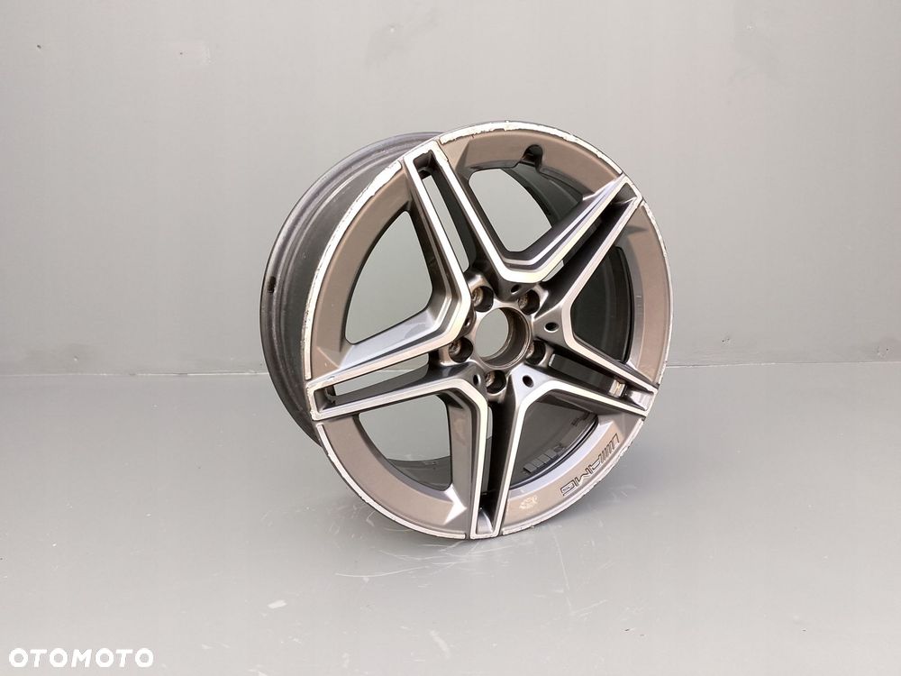 MERCEDES W205 C KLASA FELGA ALUMINIOWA AMG OE 7.5" x 18" 5x112 ET 44 - 4