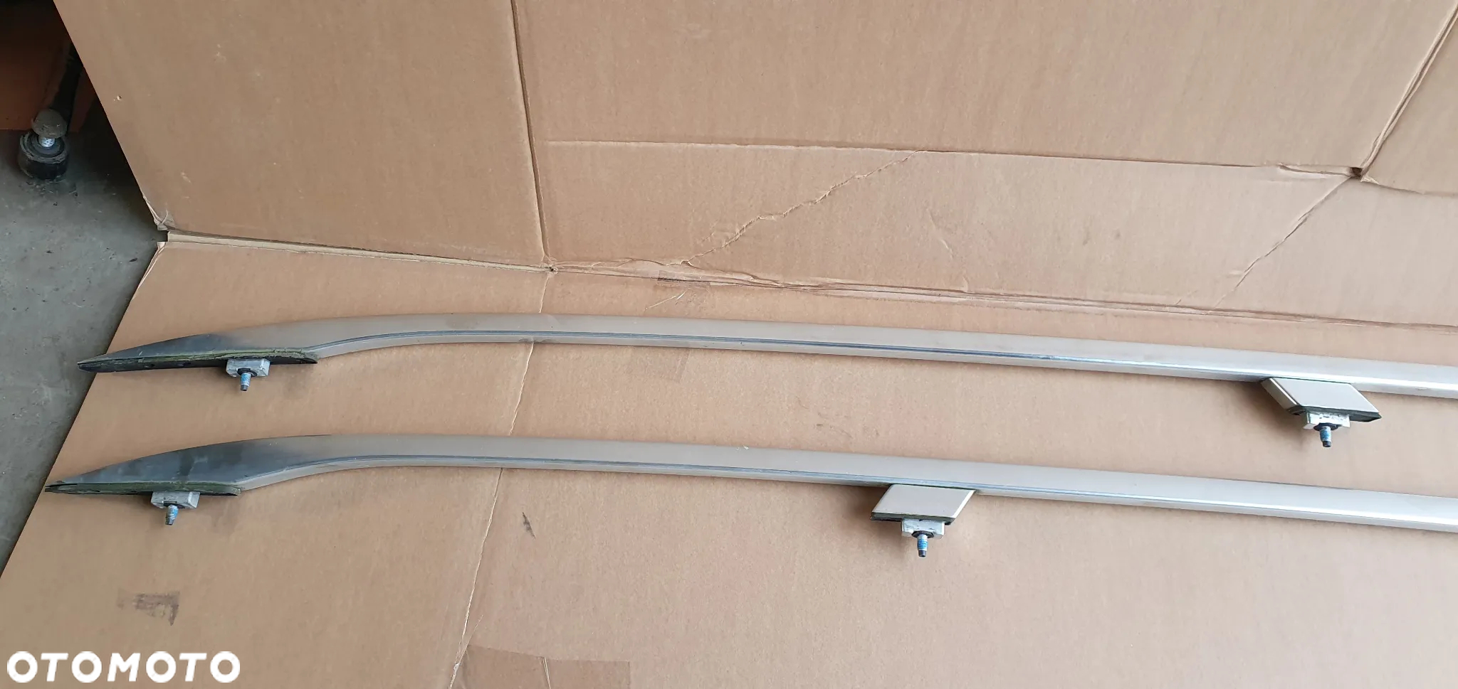 Relingi dachowe reling prawy lewy Audi A4 B6 - 3