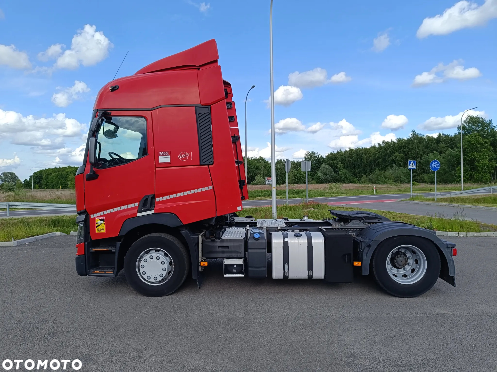 Renault Gama T 460 Euro 6 Servis Renault Francja blokada mostu - 6