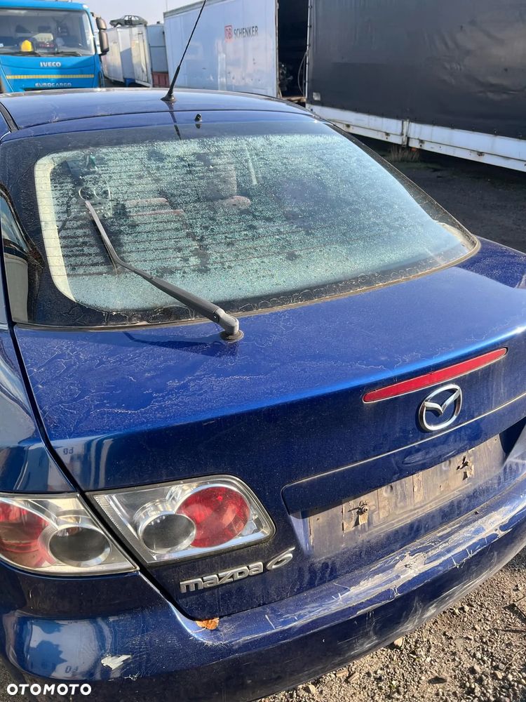 Klapa bagażnika Mazda 6 Sedan !! NIEBIESKA !! WYSYŁKA !! Kompletna !! - 1