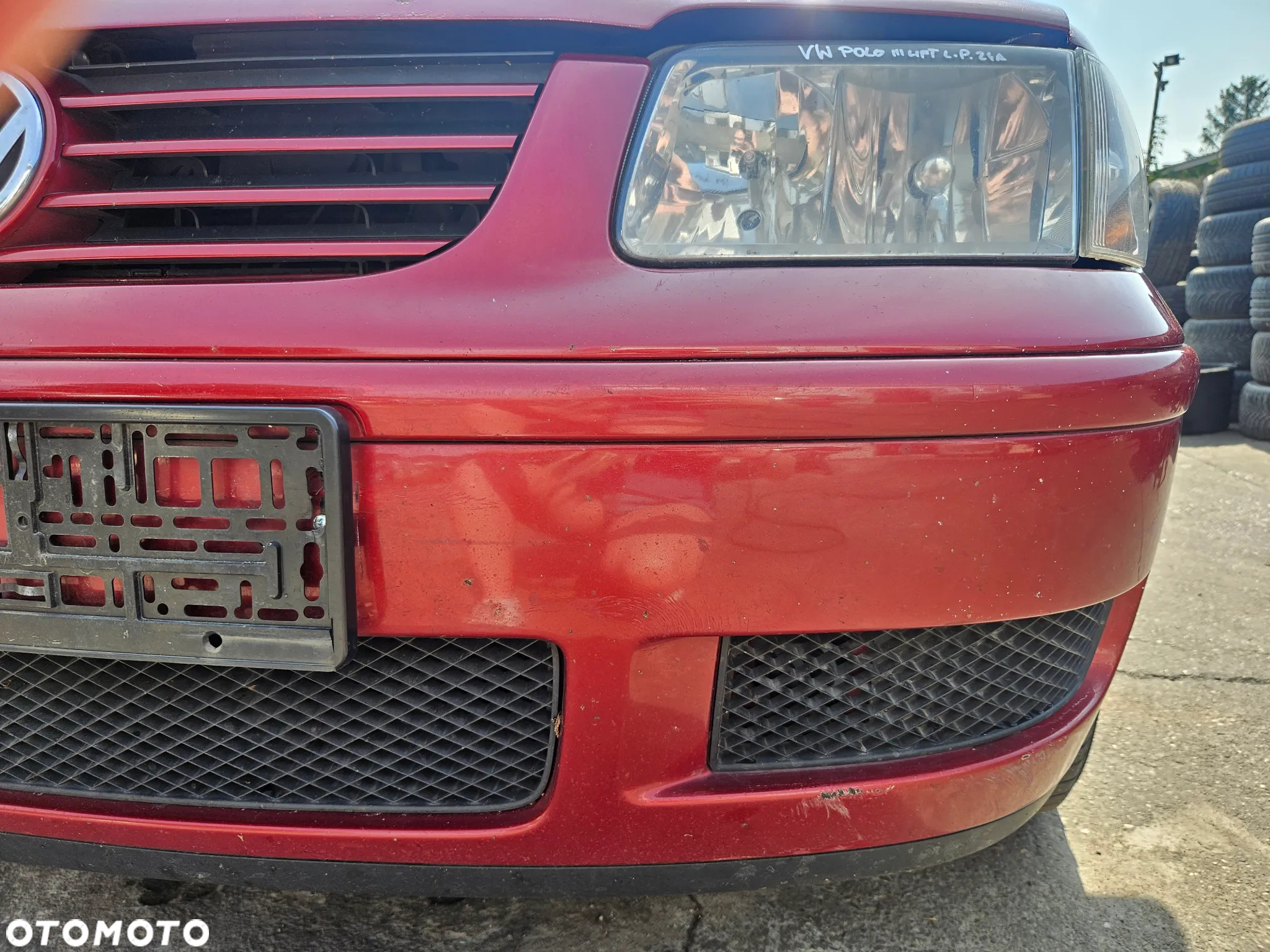 VW POLO III LIFT 6N2 ZDERZAK PRZÓD PRZEDNI LC3KA PRZEDNIA - 7
