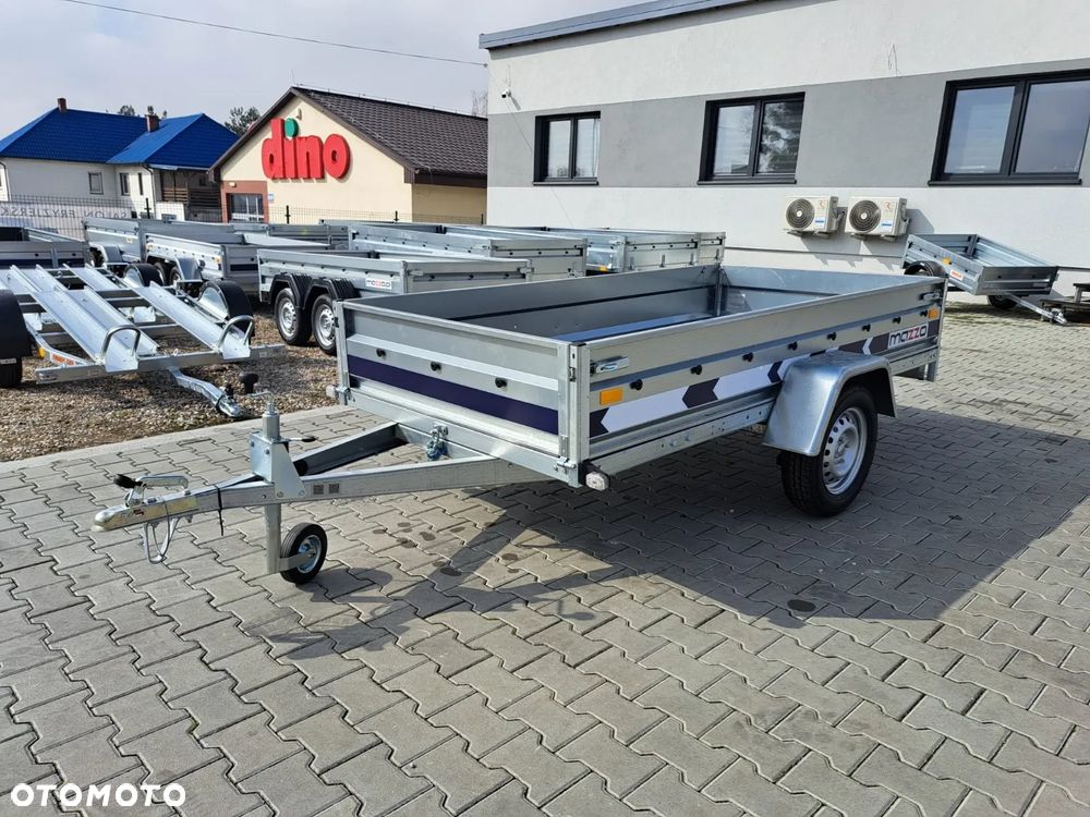 Niewiadów DOSTAWA! Przyczepka lekka wym. 263x132x35, BEG7527U, UCHYLNA jednoosiowa! Burty przód/tył uchylne i demontowalne, kat. B - 4