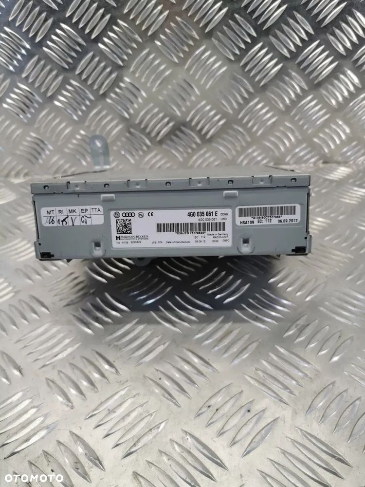VW TOUAREG 7P 10-18R RADIO TUNER RADIOWY 4G0035061E 4G0035061 E - 1