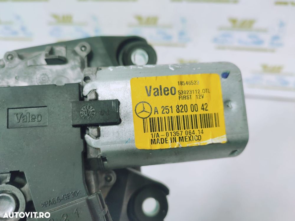 Motoras stergator haion A2518200042 Mercedes-Benz ML W164  [din 2005 pana  2008] - 2