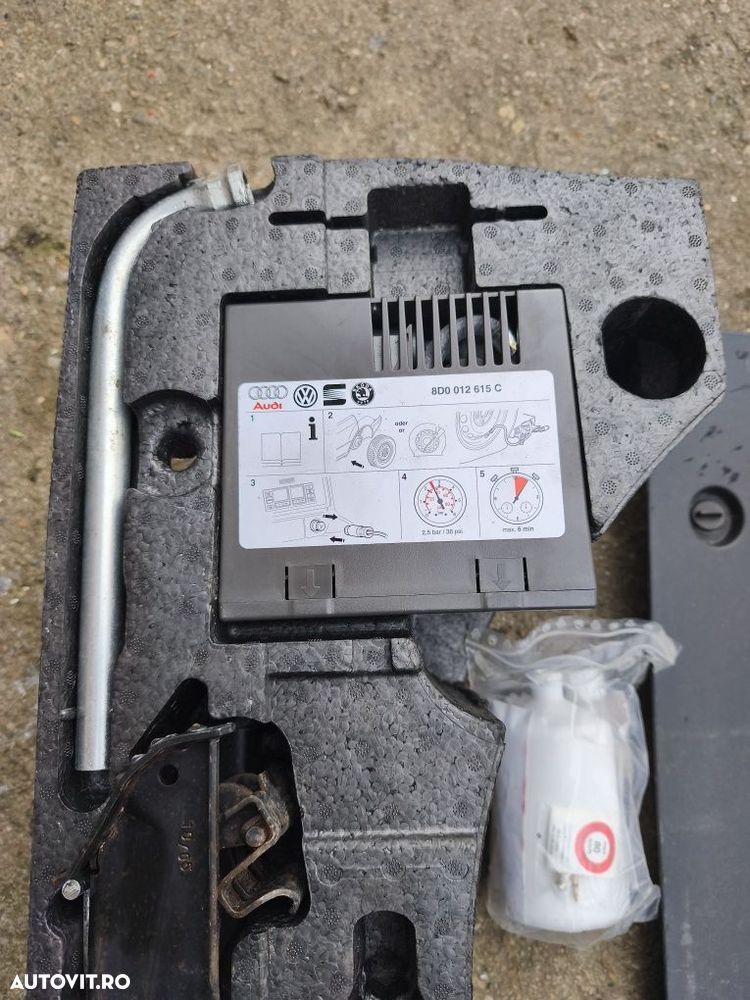 Trusă cric cu cheie de roți /trusă pana Volkswagen Passat B6 B7 CC - 6