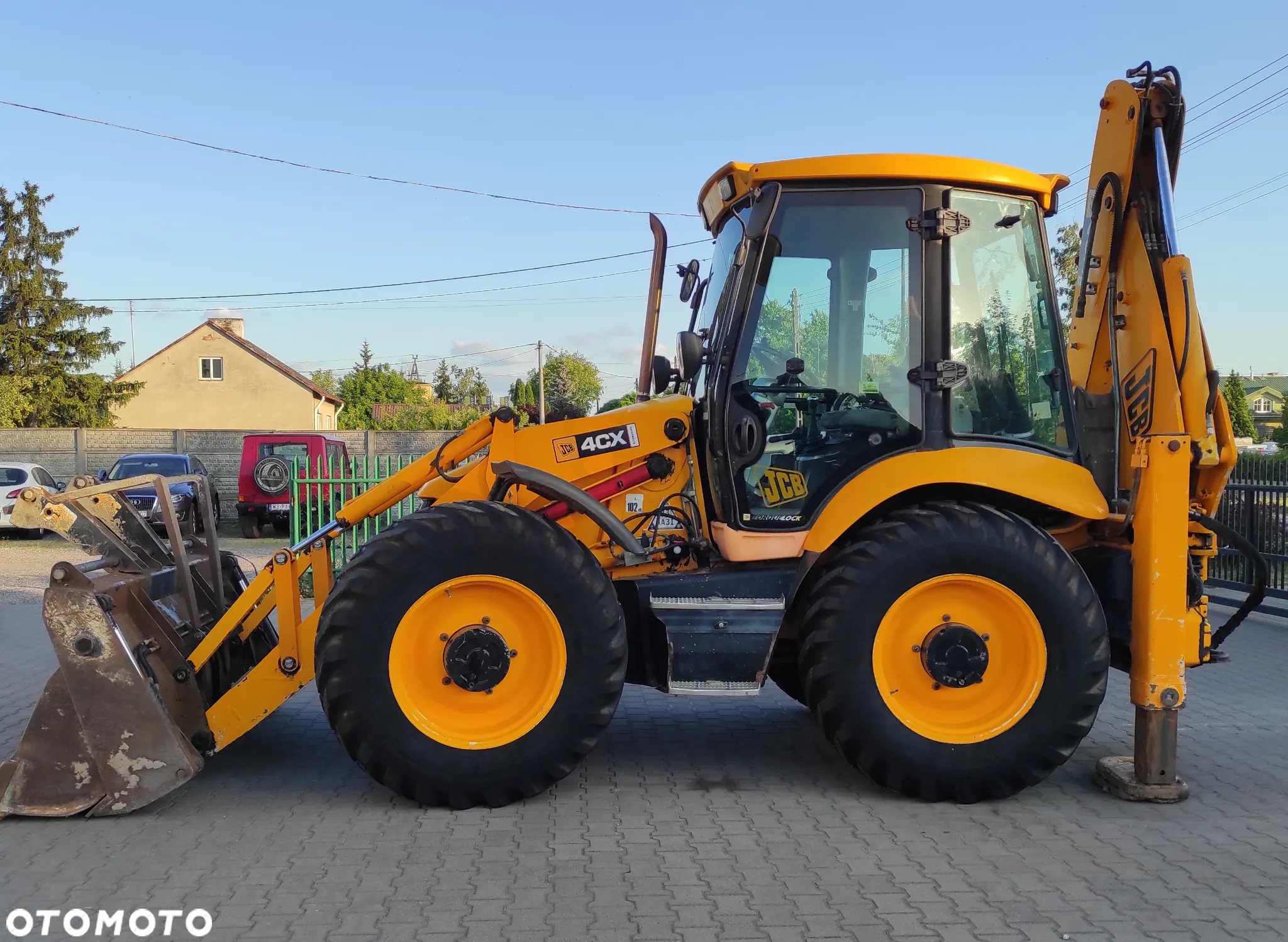 JCB 4CX Powershift Torquelock 2008 R Koparko Ładowarka JCB 4CX - 3