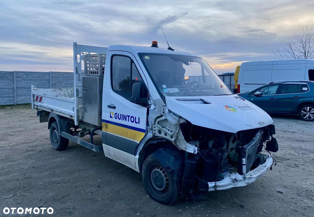 Mercedes-Benz SPRINTER _ WYWROTKA _ 2020r _ 129.000km !_ HAK 3.5 T - 7