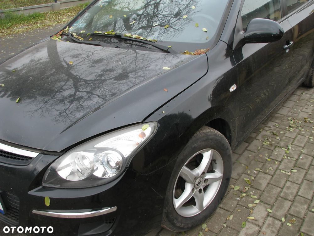 HYUNDAI I30 KOMBI 1.6 CRDI MASKA DRZWI ZDERZAK BŁOTNIK CZĘŚCI CZARNY KOD LAKIERU 9F - 2