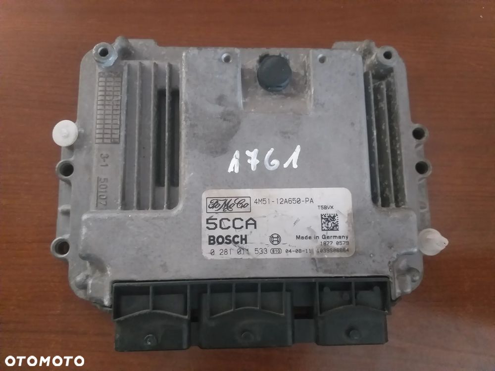 FORD FOCUS MK2 1.6TDCI AUTOMAT KOMPUTER 4M51-12A650-PA - 1