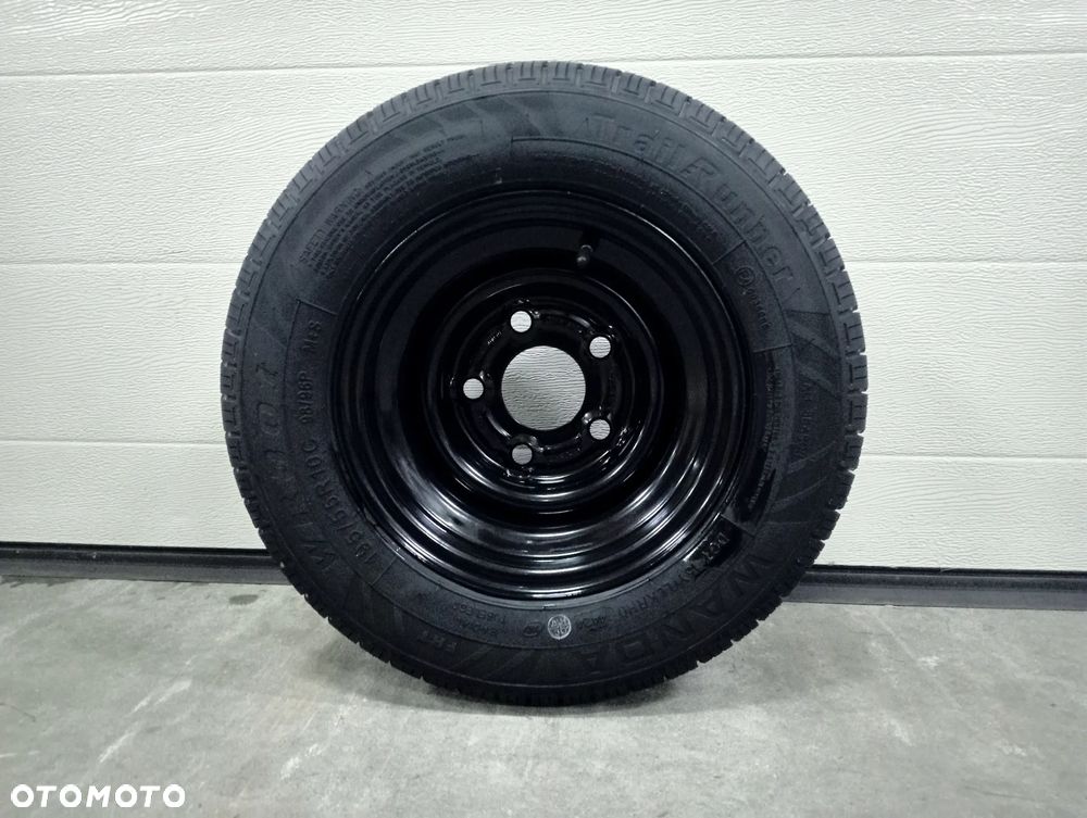 KOŁO 195/55 R10C WANDA WR301 FELGA CZARNA 6Jx10/5x112 PRZYCZEPA OPONA!! - 2