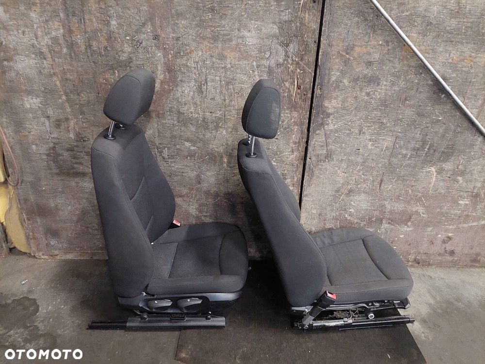 FOTELE KOMPLET LEWY PRAWY KANAPA TYŁ + BOCZKI BMW E91 318i - 5