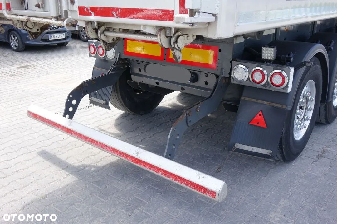 Langendorf WYWROTKA 48 m3 / WIBRATOR /  OSIE SAF / OŚ PODNOSZONA / ALUMINIOWE FELGI / SZYBER ZBOŻOWY / PLANDEKA / KLAPODRZWI - 22