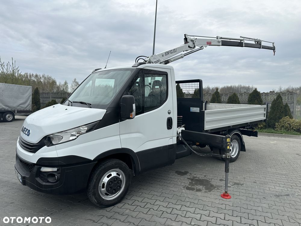 Iveco Daily 35C14 Wywrotka 3x do 3.5 tony+ HDS BONFIGLIOLI P.3500L - 8