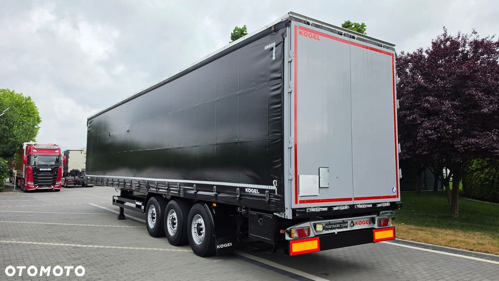 Schmitz Cargobull NACZEPA///KOGEL///2020///STANDARD/// FIRANKA///OŚ PODNOSZONA///OSIE BPW/// STAN BARDZO DOBRY - 6