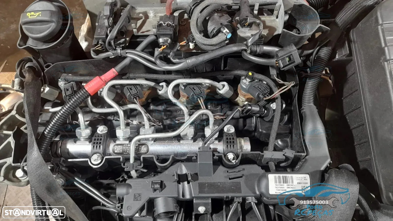 Motor Completo N47C16A - 1.6d | 16v | 112cv - Mini Cooper | Clubman | Cabrio | Countryman | Paceman | R55 | R56 | R57 | R60 | R61 | N47 | BMW - 4