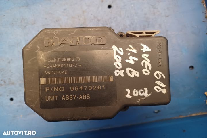 Pompa ABS 96470261 96470254 Chevrolet Aveo T250 [facelift] [2006 - 20 - 1