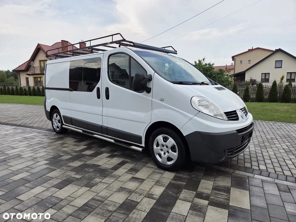 Renault TRAFIC LONG KLIMA TEMPOMAT ORYGINAŁ DUBEL KABINA ZADBANY FULL OPCJA DOPOSAŻONY - 2