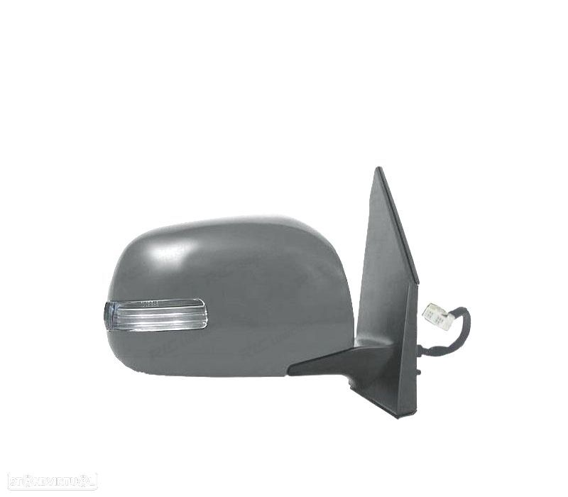 ESPELHO COMPLETO DIREITO TOYOTA RAV4 06-10 REBATÍVEL COM PISCA. - 1