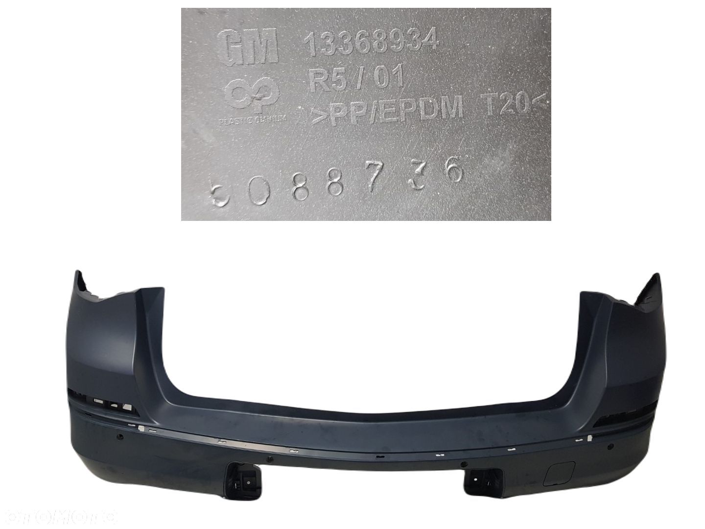 FABRYCZNIE NOWY ORYGINALNY ZDERZAK 4XPDC TYLNY TYL OPEL ASTRA J 4 IV LIFT KOMBI SPORTS TOURER 12-18 - 1