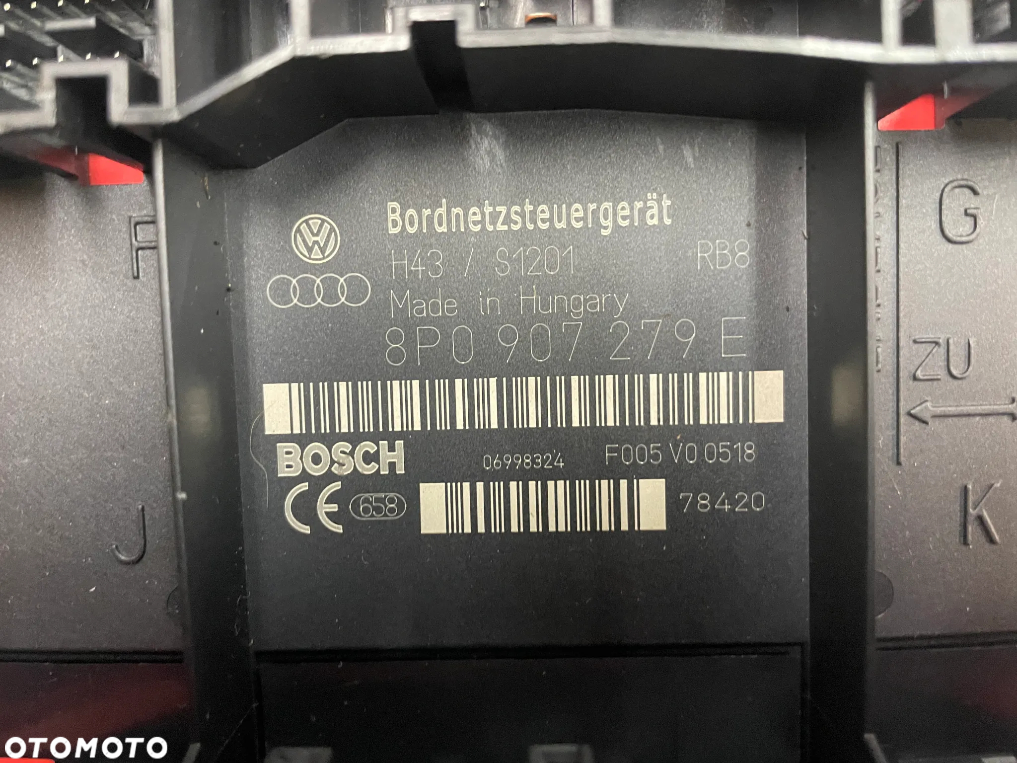 Moduł Bordnetz Audi A3 8P vw Golf V Seat Skoda 8P0907279E - 2