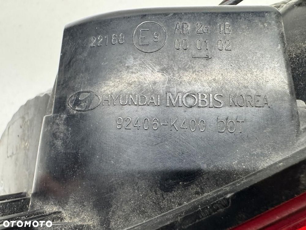 Tylna Prawa Lampa  Hyundai Kona I 92406-K400 - 4