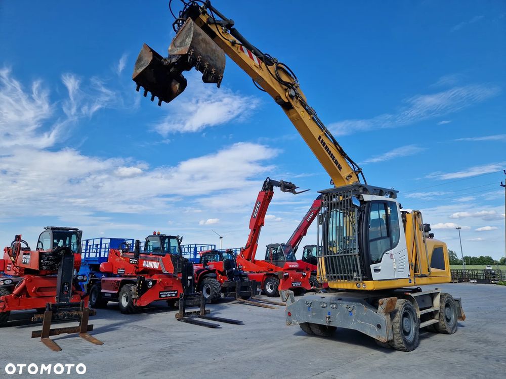 Liebherr A 914 Litronic jak TEREX CAT SENNEBOGEN M497 - 26