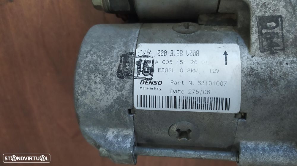 MOTOR DE ARRANQUE SMART FORTWO COUPE - 1