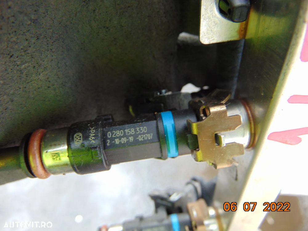 Rampa injectoare Fiat 1.4 benzina 500 abarth alfa romeo giulietta tipo 1.4 benzina doblo punto pand - 4